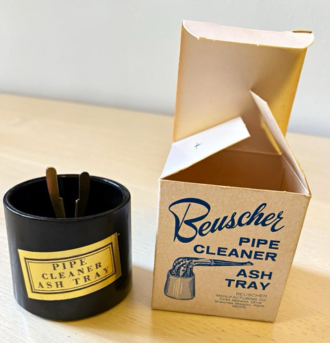 Beuscher pipe cleaner ash tray - beuscher,